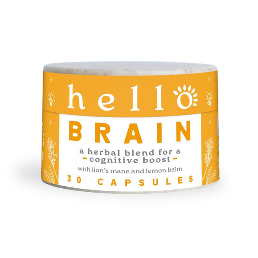 Hello Wellness_Hello Brain brain support 400mg 30caps