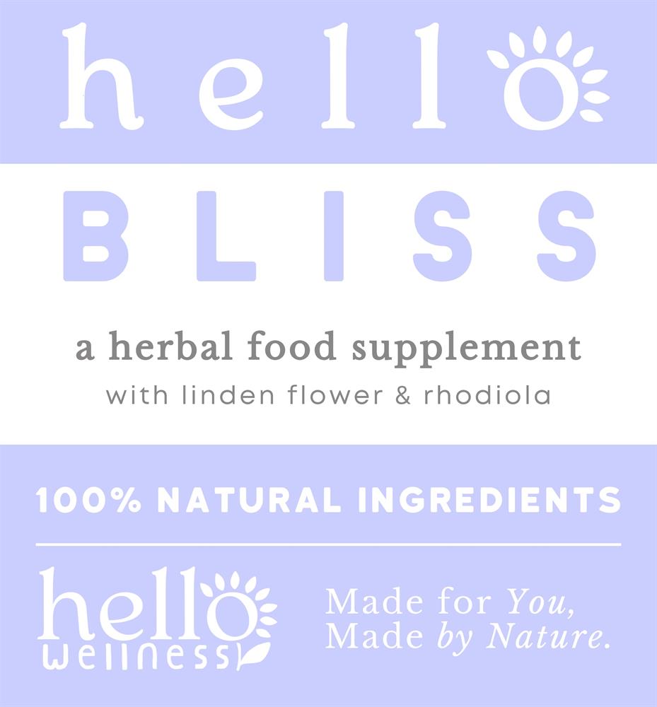 Hello Wellness_Hello?Bliss mood support 400mg 30 caps