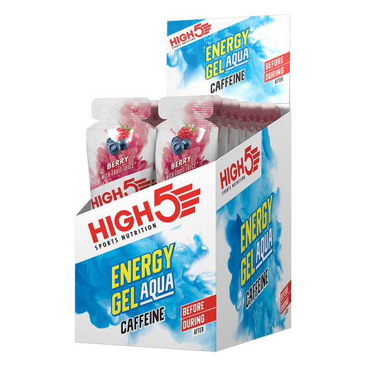 HIGH5 Energy Gel Aqua Caffeine 20x66g Berry