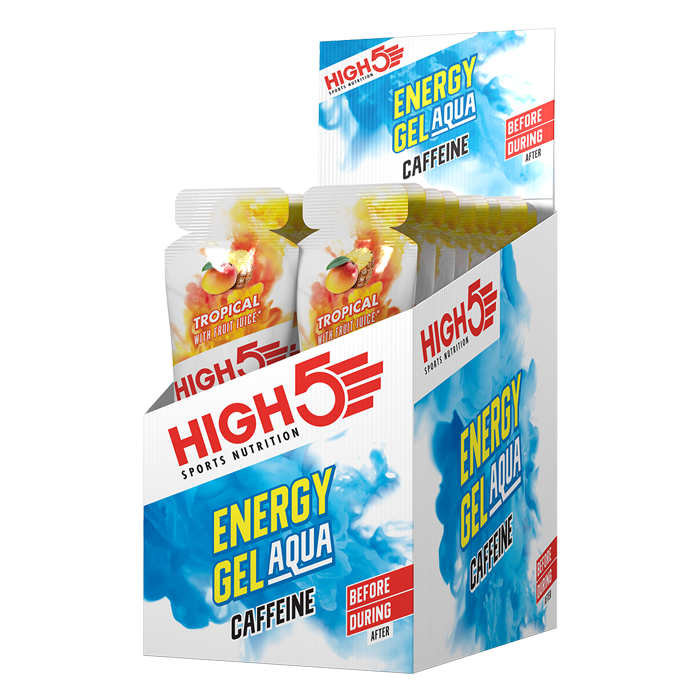 HIGH5 Energy Gel Aqua Caffeine 20x66g Berry