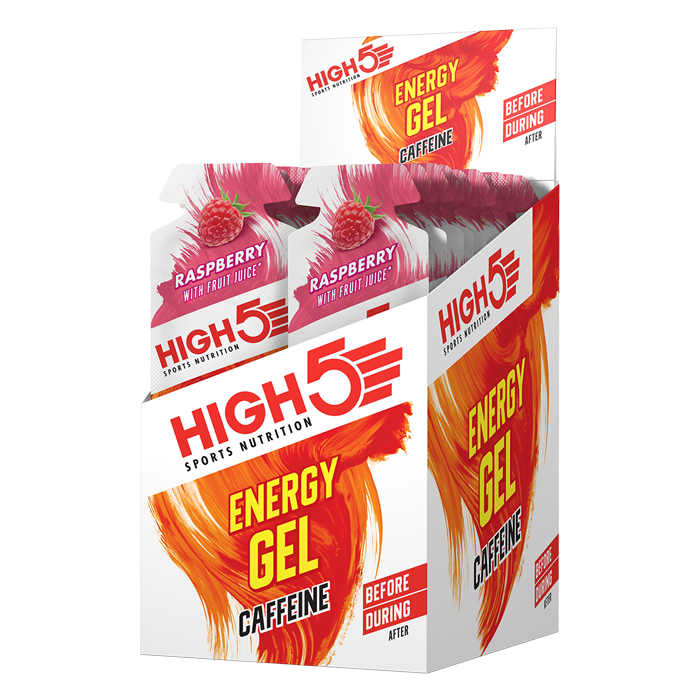 HIGH5 Energy Gel Aqua Caffeine 20x66g Berry