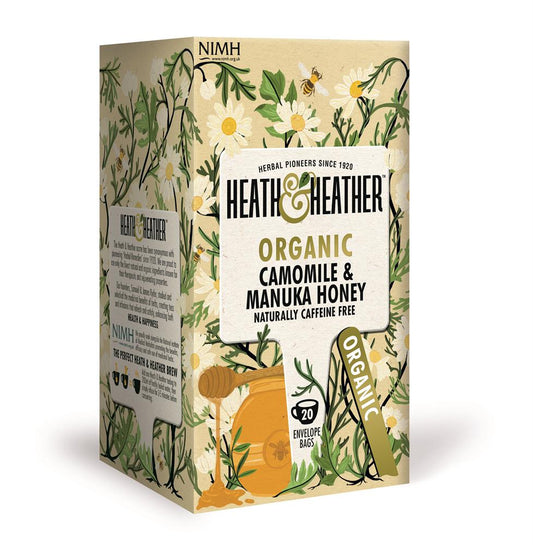 Heath And Heather_Organic Camomile & Manuka Honey 20 bag