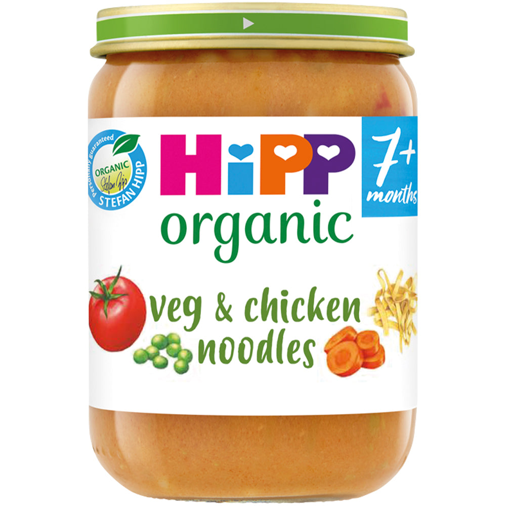 Hipp_Organic Vegetables with Noodles & Chicken 190g-Pack of 6