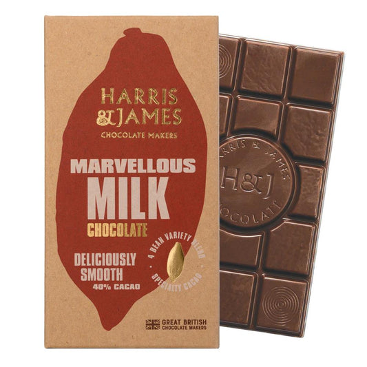 Harris and James_Marvellous Milk Chocolate Bar 86g-pack of 2
