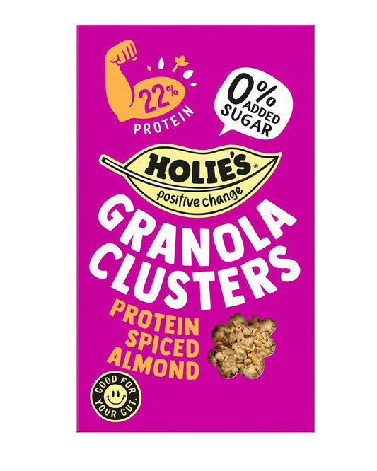 Holies_Granola Clusters Protein Spiced Almond 400g-Pack of 2