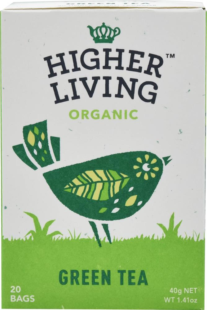 Higher Living_Green Tea - 20 Bags-pack of 4