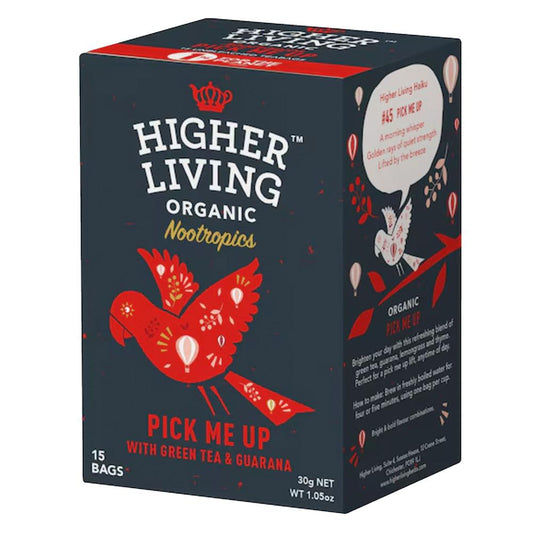 Higher Living_Nootropics Pick Me Up Tea - 15 bags-pack of 2