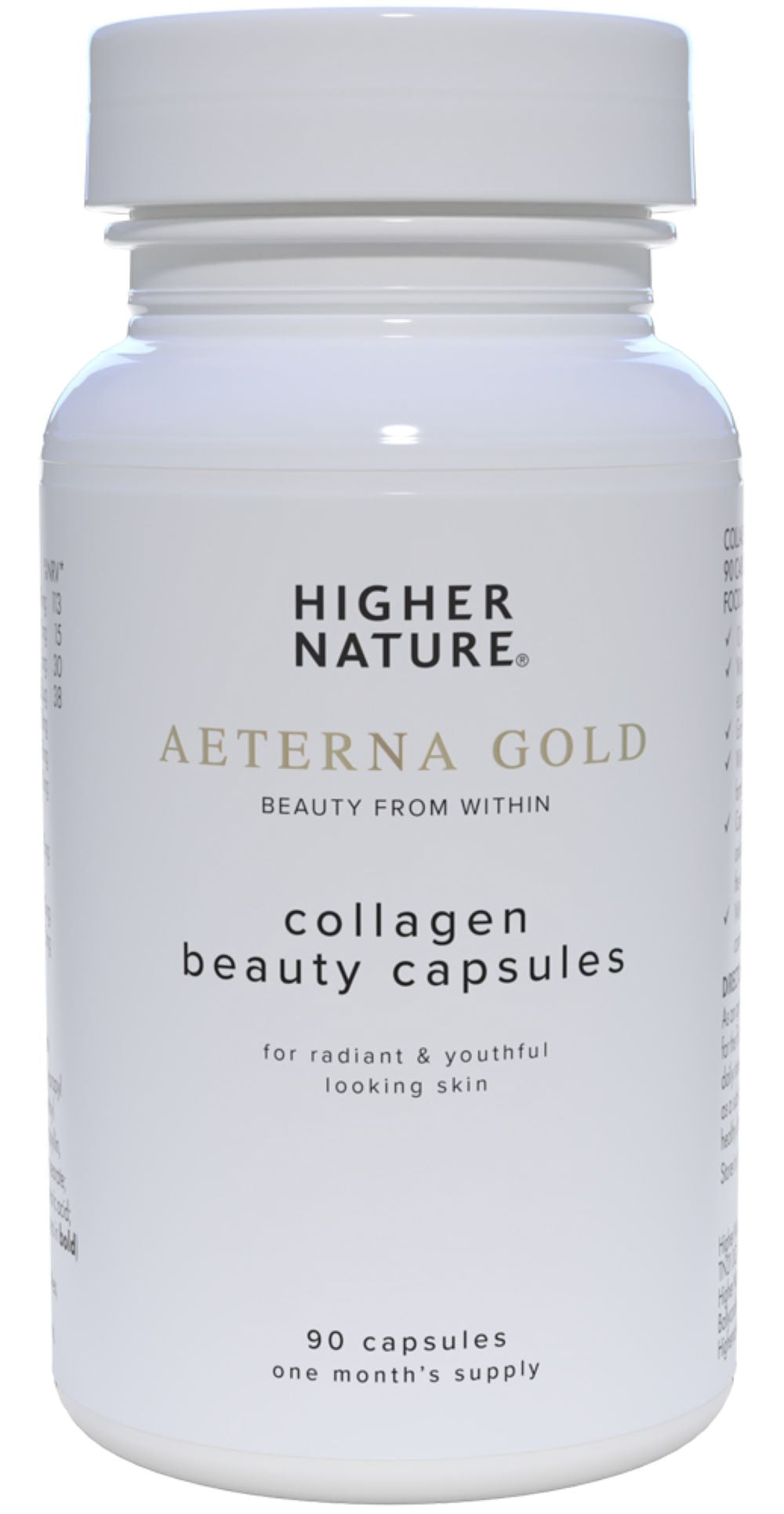 Higher Nature_Aeterna Gold Collagen Beauty Capsules 90's