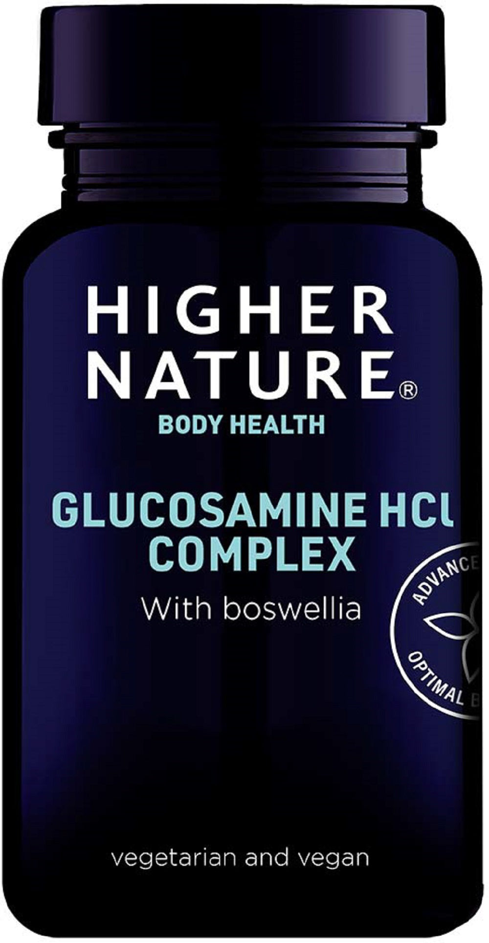 Higher Nature_Vegetarian Glucosamine HCL 90 capsules