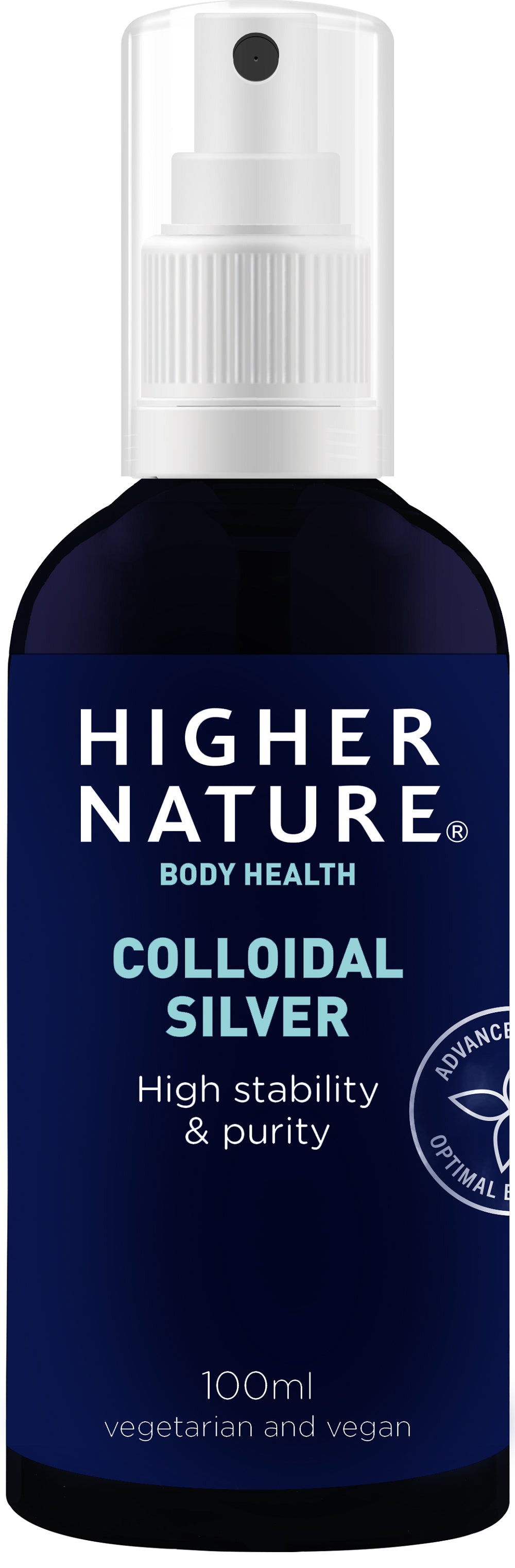 Higher Nature_Colloidal Silver pump spray 100ml