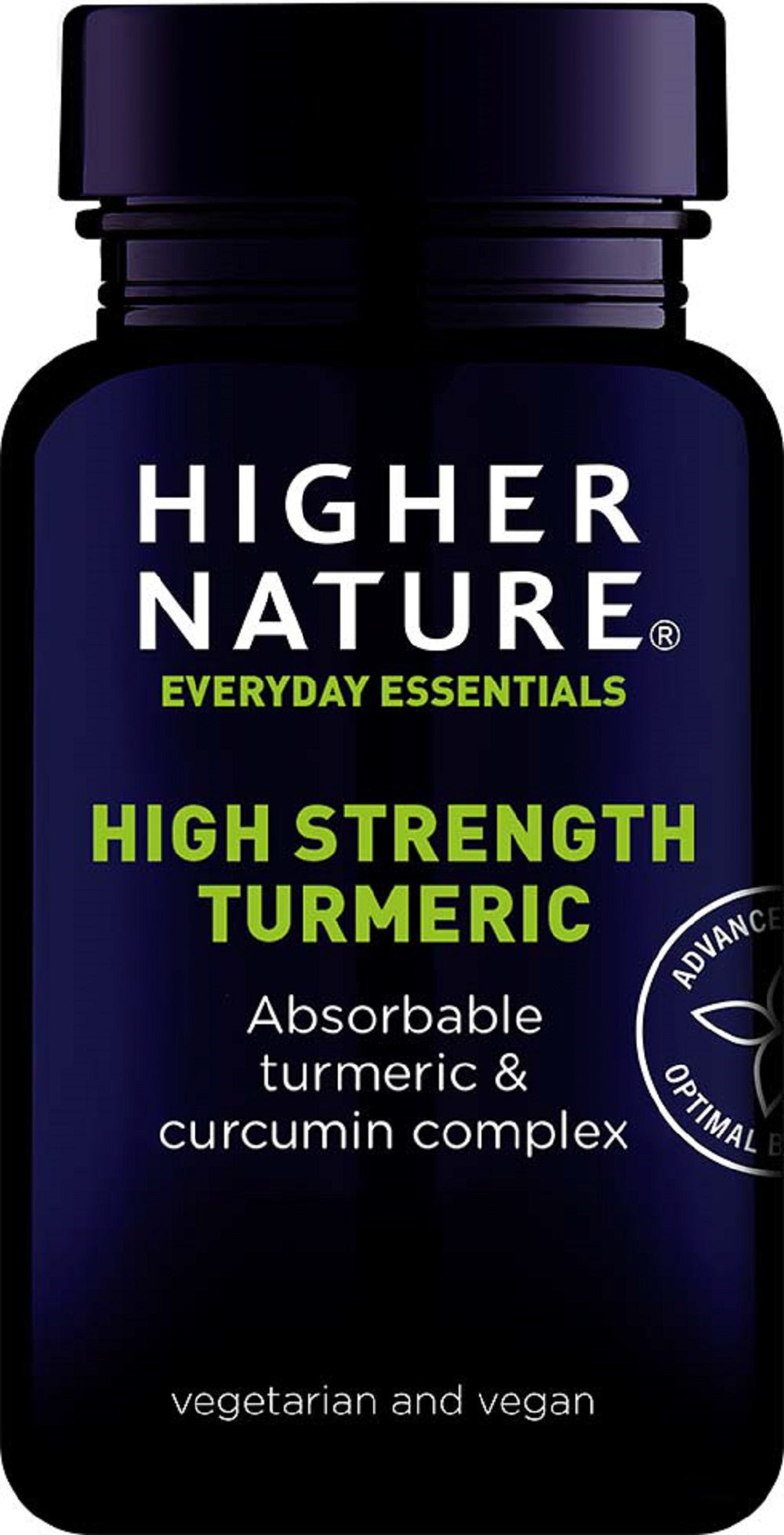 Higher Nature_High Strength Turmeric 60 capsules
