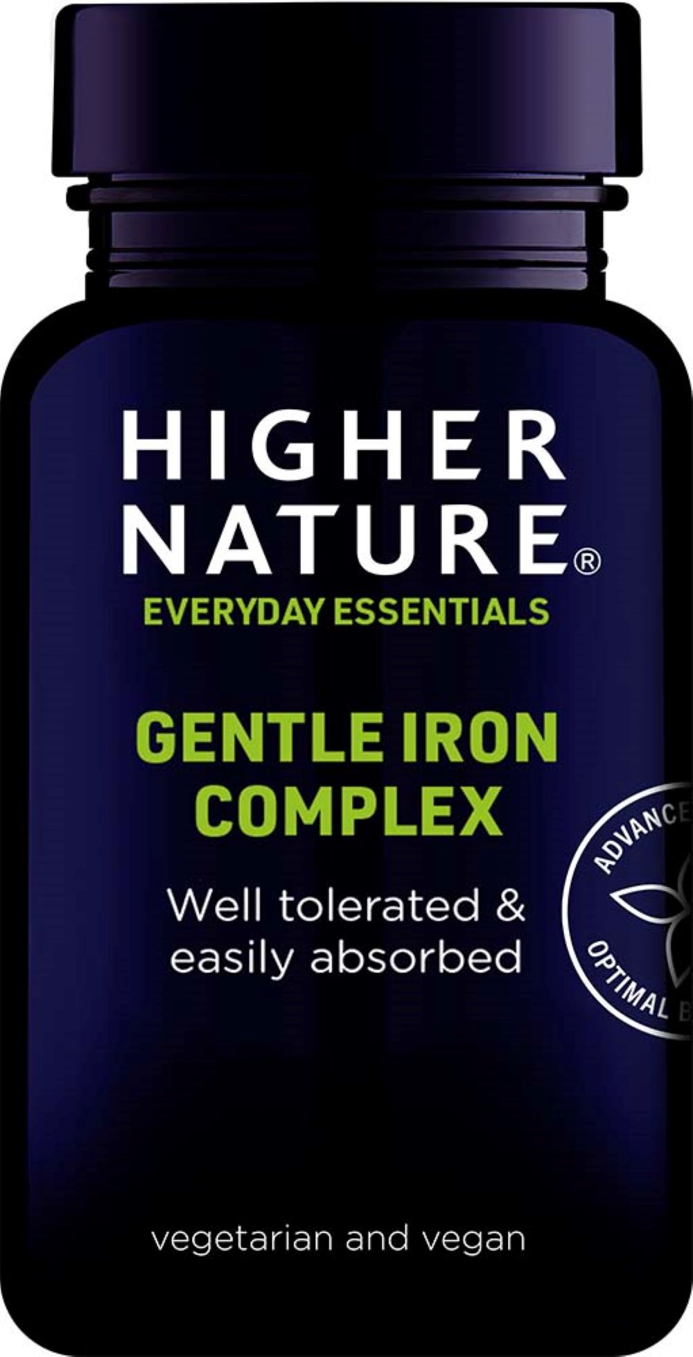 Higher Nature_Gentle Iron Complex 60 capsules