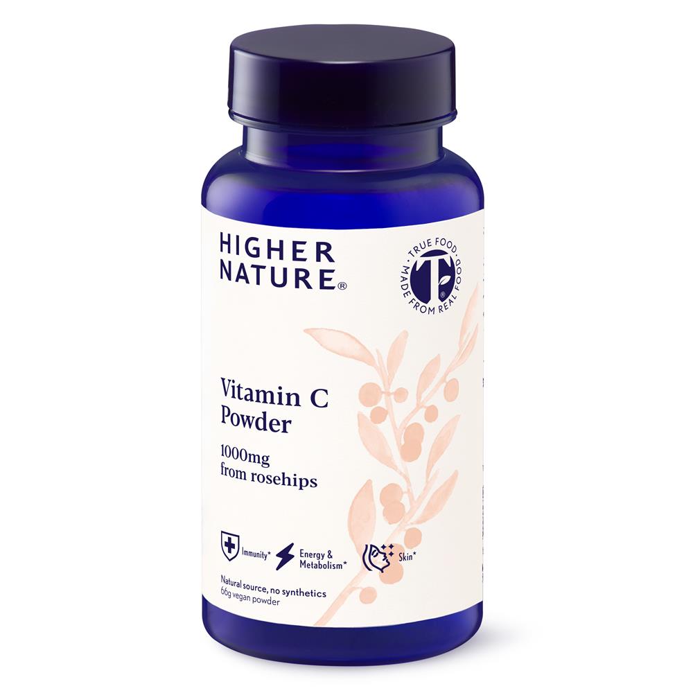 Higher Nature_Vitamin C - 1000mg from rosehips 66g