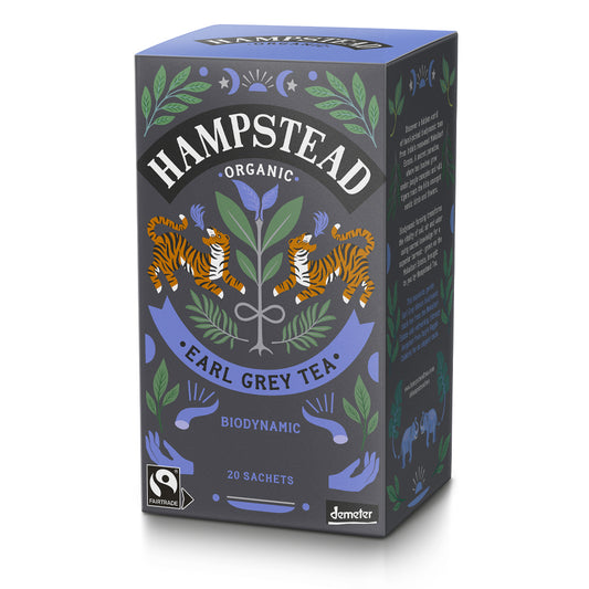 Hampstead Tea_Organic Demeter Earl Grey Tea 20 Bags-pack of 2