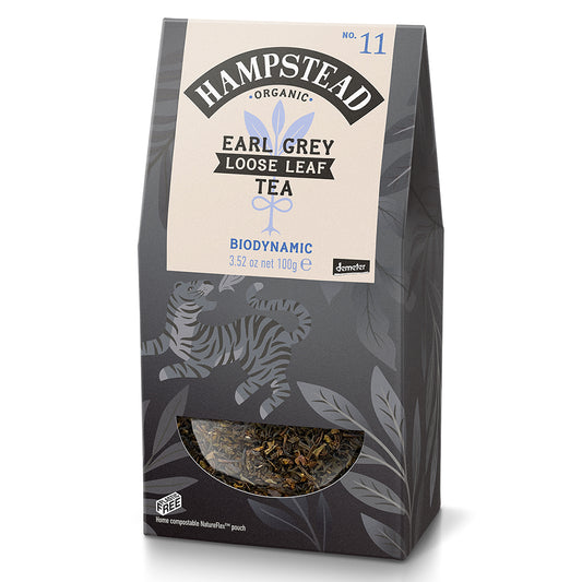 Hampstead Tea_Organic Demeter Earl Grey Loose Tea 100g-pack of 2