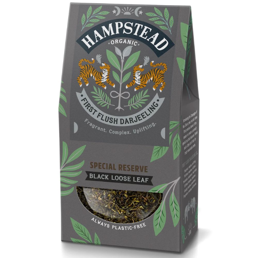 Hampstead Tea_Organic First Flush Leaf Tea 100g-pack of 2