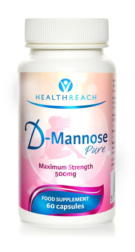 Healthreach_D-Mannose Maximum Strength 60 caps