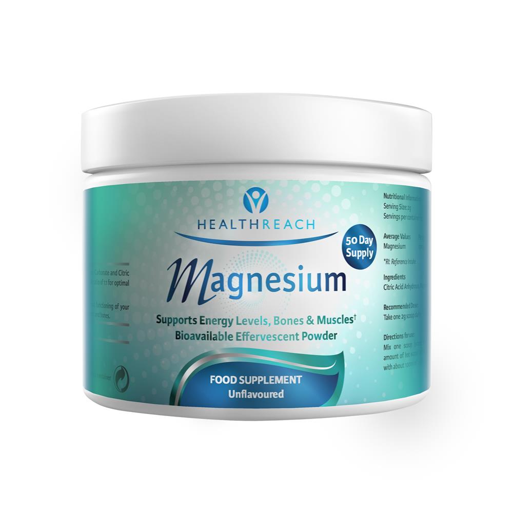 Healthreach_Magnesium Unflavoured Powder 50 day