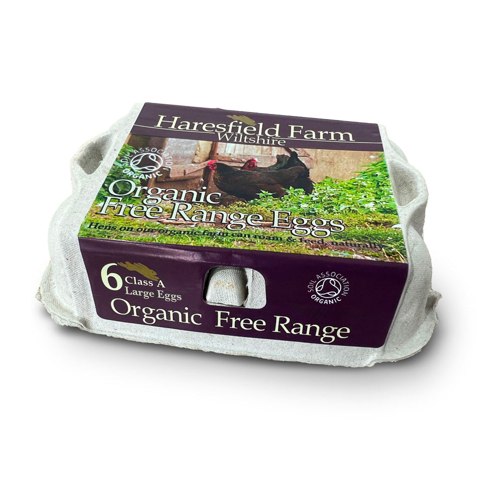 Haresfield Farm_Large Organic Free Range Eggs x 6