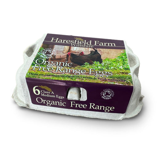Haresfield Farm_Haresfield Medium Organic Free Range Eggs x6