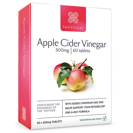 Healthspan_Apple Cider Vinegar 500mg 60 Tablets