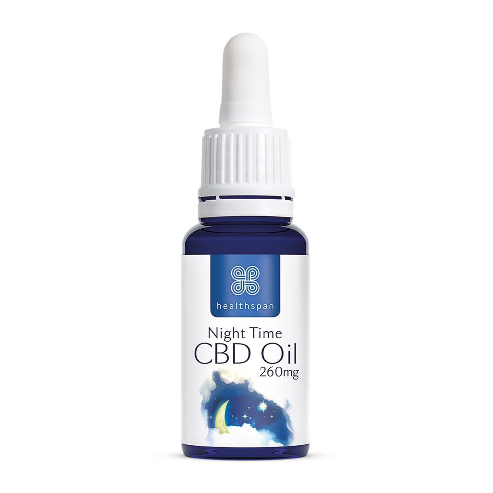 Healthspan_Night Time CBD Oil Drops 260mg 10ml