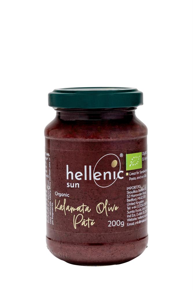 Hellenic Sun_Organic Kalamata Pate 200g