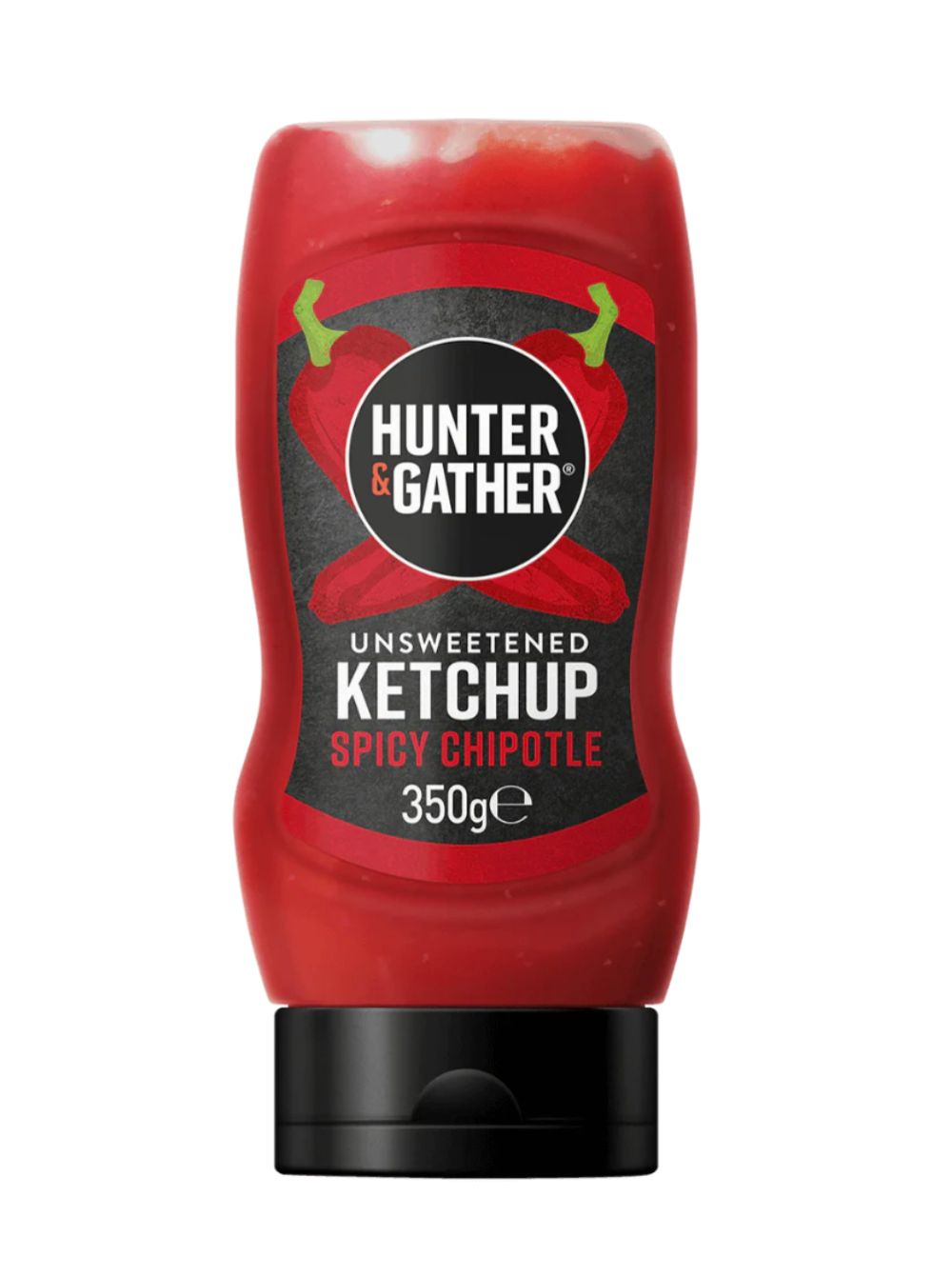 Hunter and Gather_Hunter & Gather Unsweetened Spicy Chipotle Ketchup Squeezy 350g
