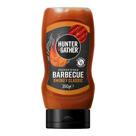 Hunter and Gather_Hunter & Gather Unsweetened BBQ sauce - Squeezy - 350g
