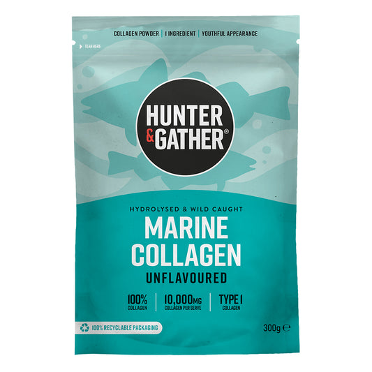 Hunter and Gather_Marine Collagen Peptide Protein Powder Unflavoured 300g