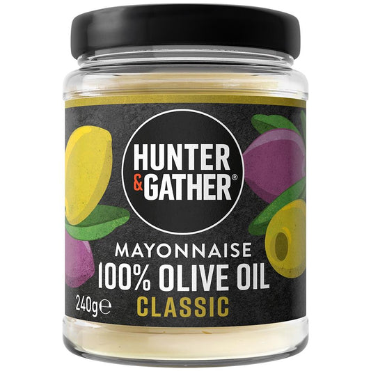 Hunter and Gather_Classic 100% Olive Oil Mayonnaise 250g