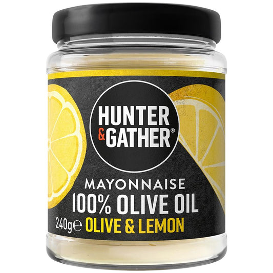 Hunter and Gather_Olive & Lemon 100% Olive Oil Mayonnaise 250g