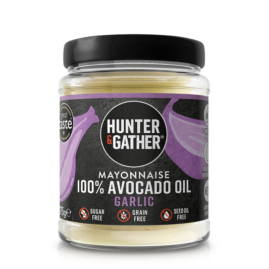 Hunter and Gather_Avocado Oil Mayonnaise Garlic 175g