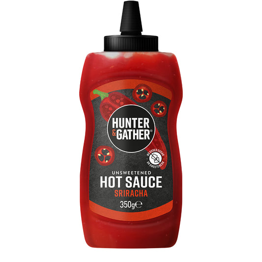 Hunter and Gather_Hunter & Gather Unsweetened Hot Sauce Squeezy 350g-Pack of 2
