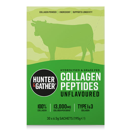 Hunter and Gather_Bovine Collagen 30 x 6.5g Sachets