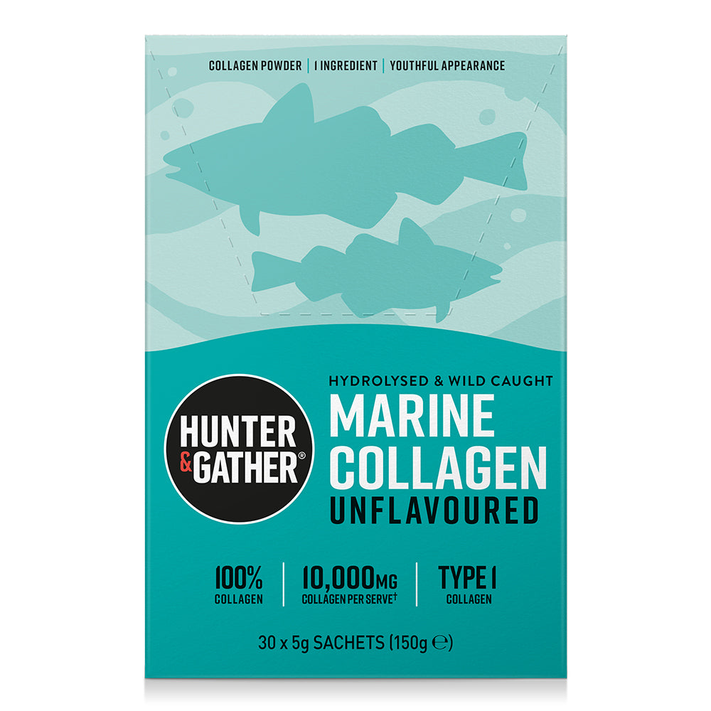 Hunter and Gather_Marine Collagen Sachets - helps boost collagen 30 x 5g Sachets