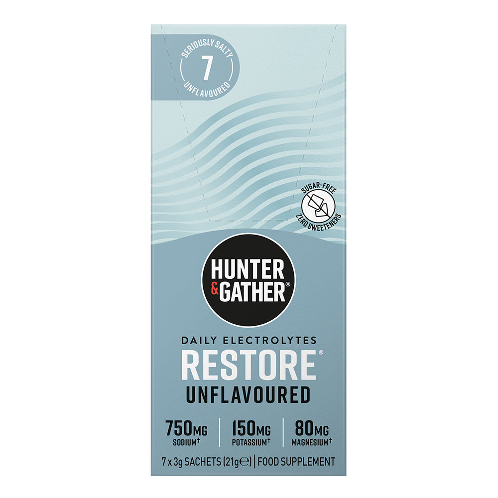 Hunter and Gather_Restore Hydration Electrolytes 7x3g