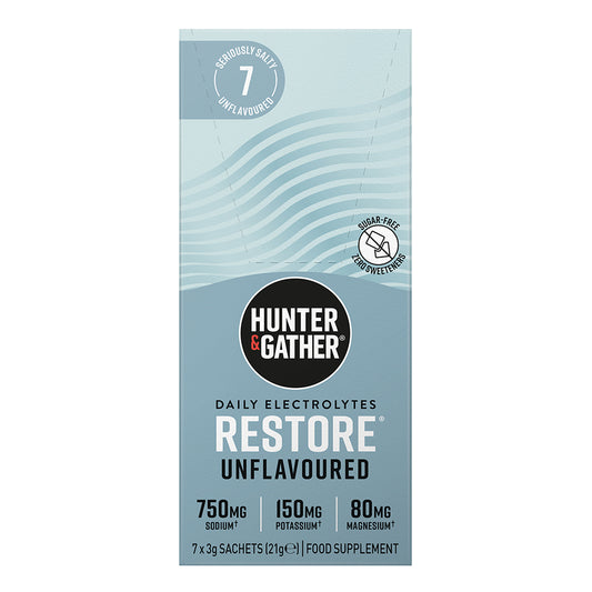 Hunter and Gather_Restore Hydration Electrolytes 7x3g