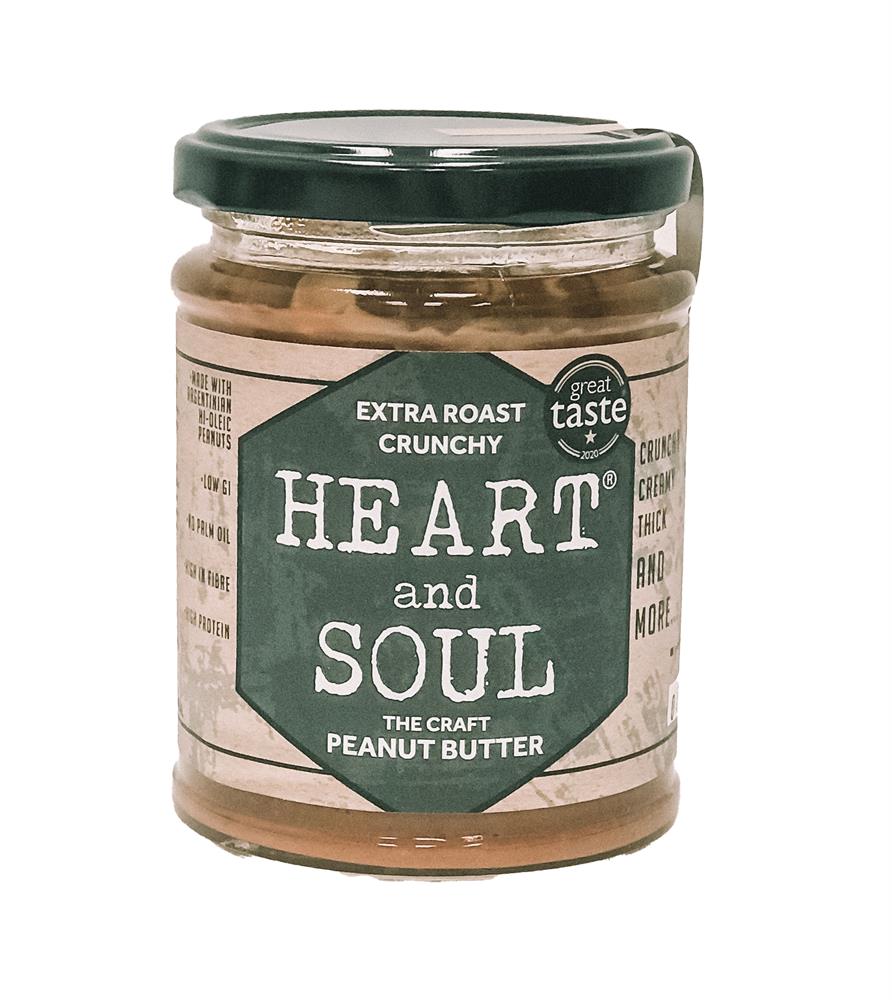 Heart and Soul_Extra Roast Crunchy Peanut Butter 280g Jar