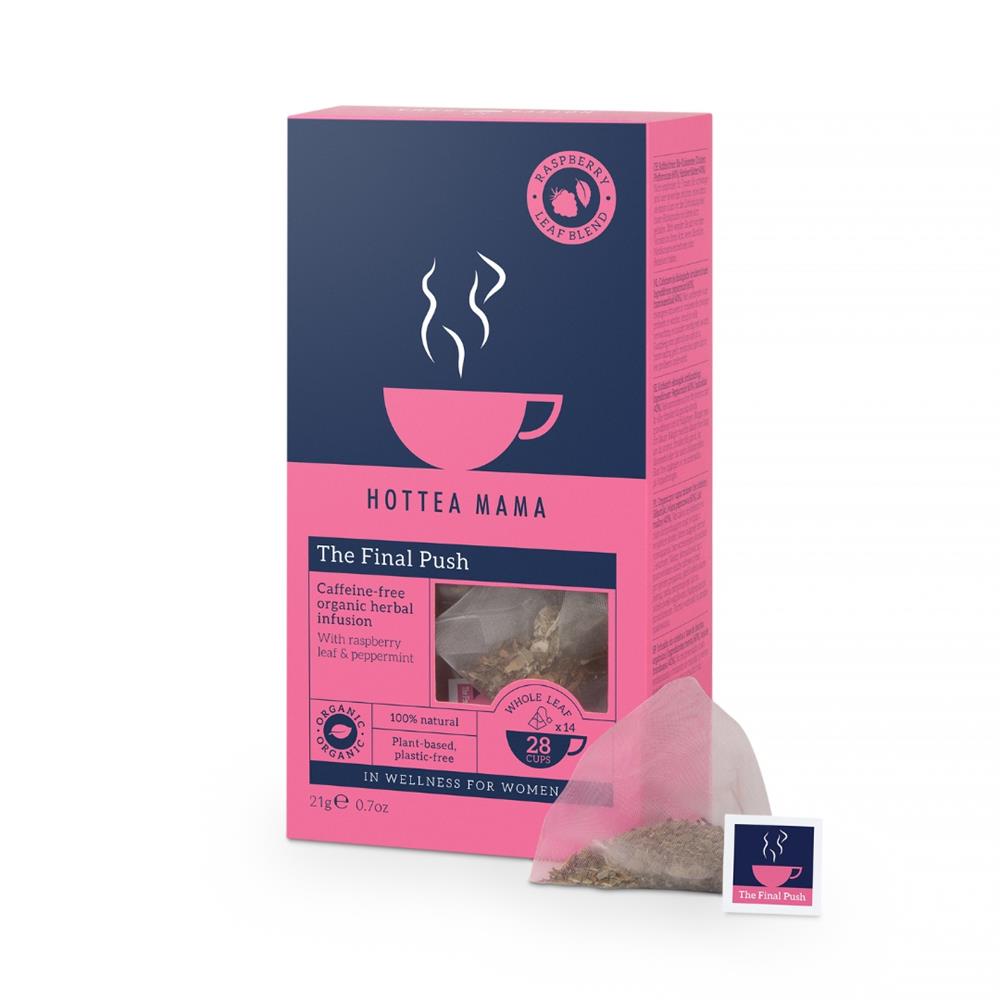 HotTea Mama_Organic pregnancy support tea - raspberry leaf & peppermint