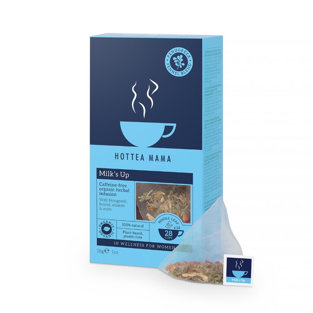 HotTea Mama_Breastfeeding support herbal tea with fenugreek and fennel