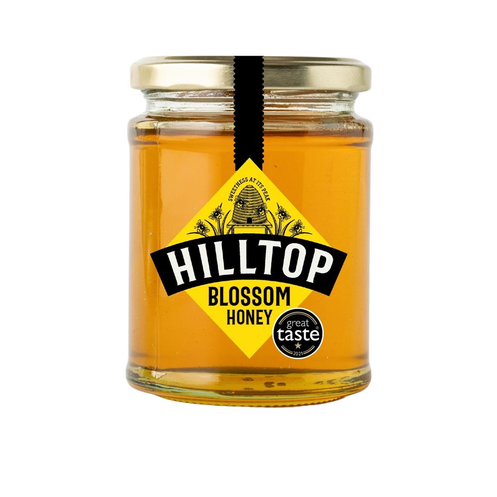 Hilltop Honey_Hilltop Blossom Honey jar 340g