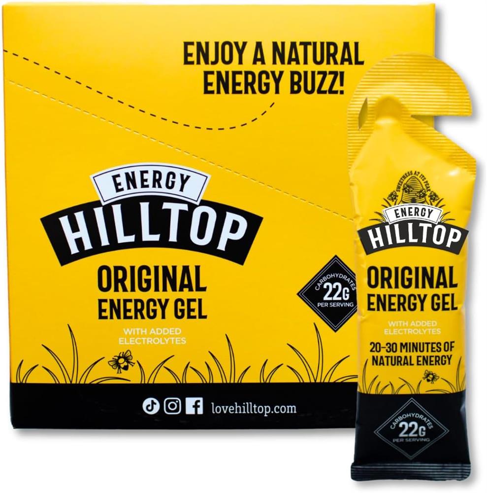 Hilltop Honey_Hilltop Energy Gels Original- 12 x 30g-Pack of 12