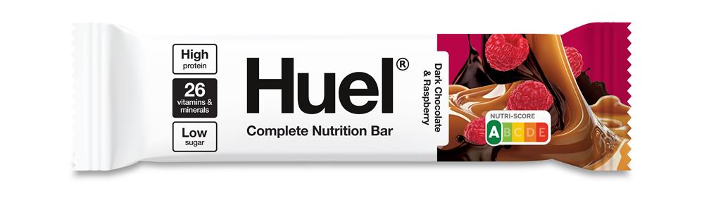 Huel_Complete Nutrition Bar Dark Chocolate & Raspberry-pack of 3