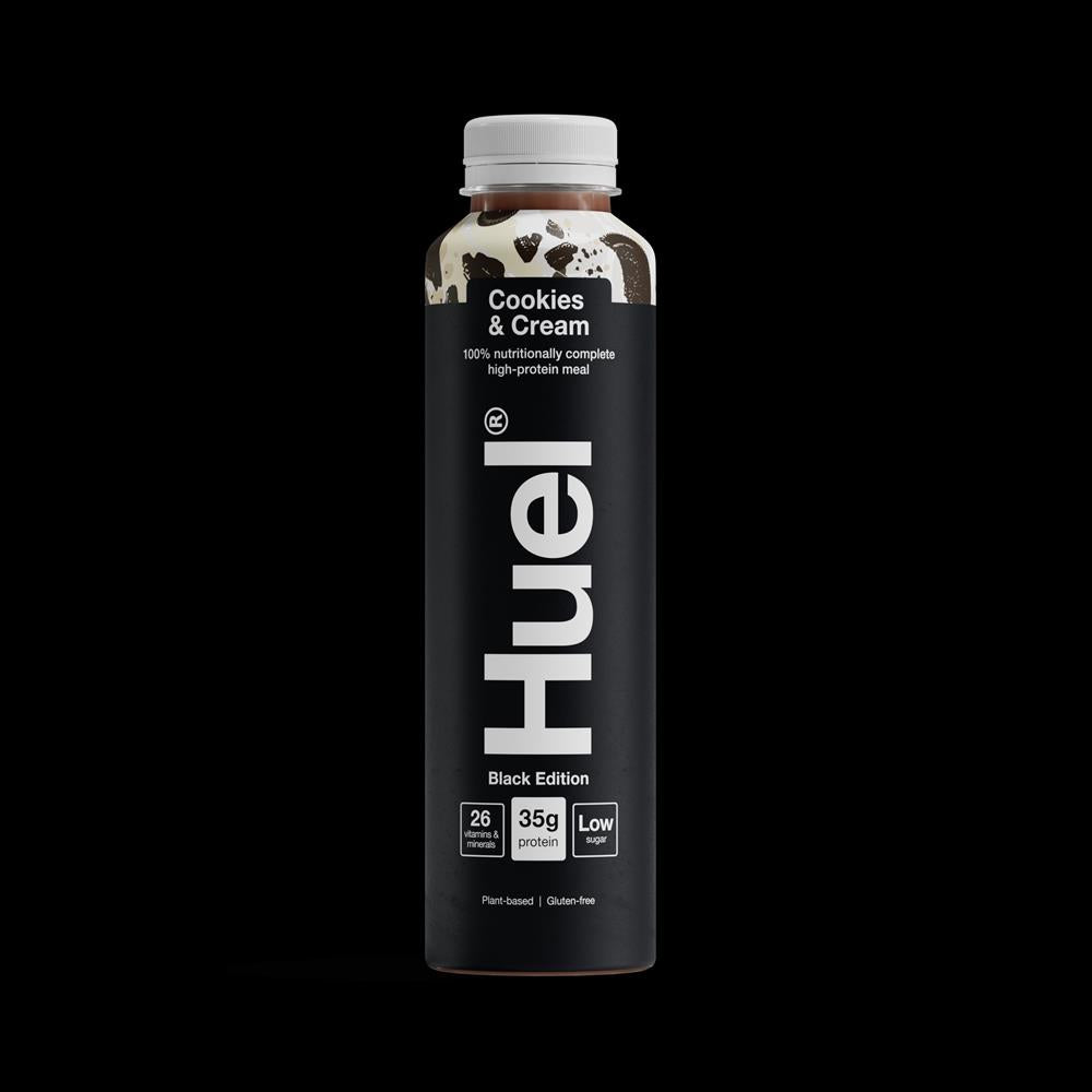 Huel_Ready-to-Drink Black Edition Cookies & Cream Flavour. 500ml-Pack of 2