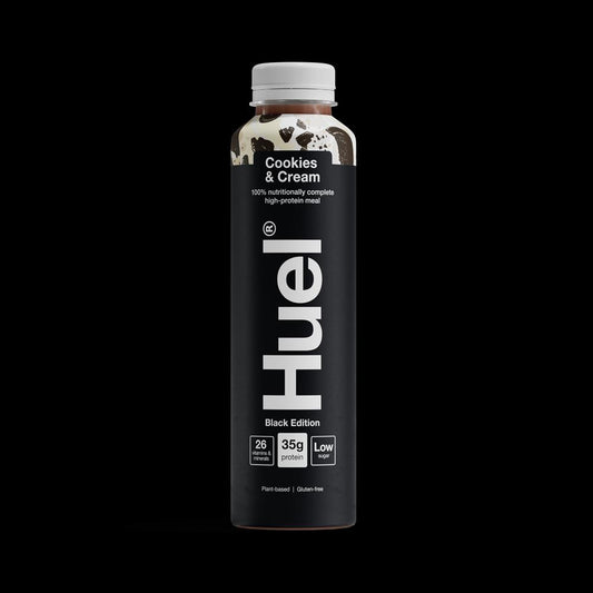 Huel_Ready-to-Drink Black Edition Cookies & Cream Flavour. 500ml-Pack of 2