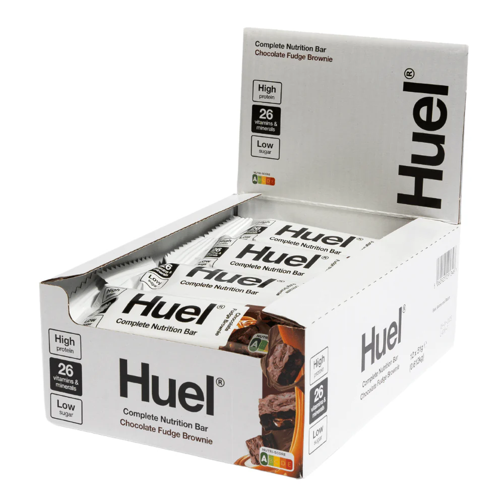 HUEL Complete Nutrition Bar 12x51g Peanut Caramel