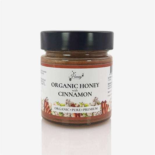 Honey Heaven_Organic Honey with Cinnamon 300g
