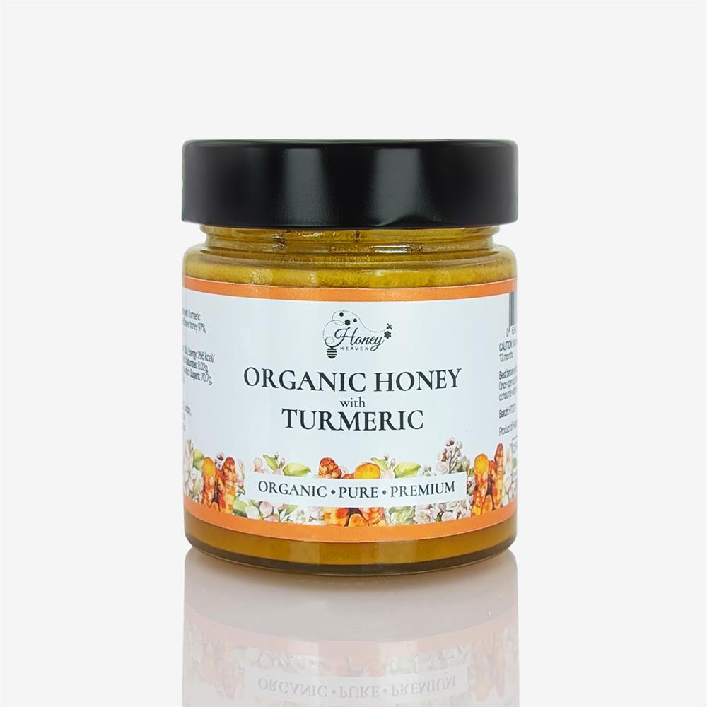 Honey Heaven_Organic Honey with Turmeric 300g