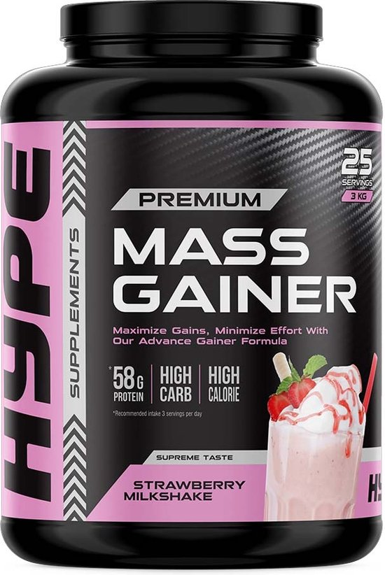 HYPE Mass Gainer 3kg Vanilla